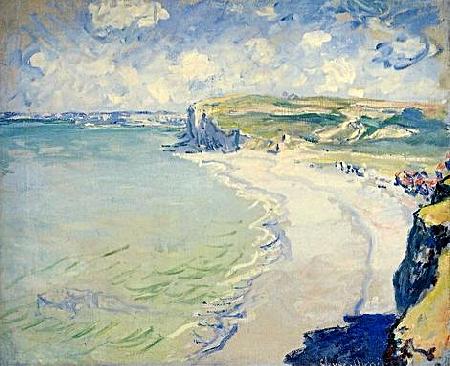 Claude Monet The Beach at Pourville China oil painting art